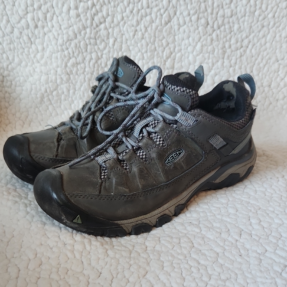 Keen Dry Waterproof Leather Athetic Outdoor Hiking Shoes Gorpcore